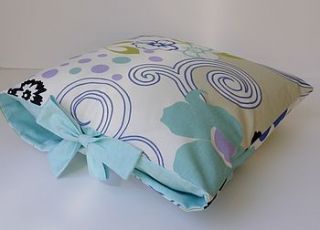 hotspot tied cushion covers by lilly*blossom