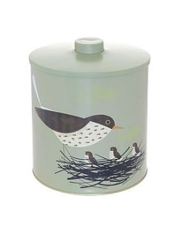 birdy biscuit tin by kiki's gifts and homeware