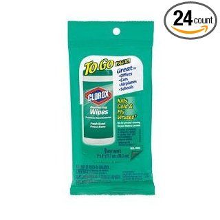 Clorox Disinfecting Wipes To Go Pack Fresh Scent Case Pack 24 Science Lab Disinfectants