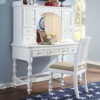 Summer Time 50 Writing Desk with Optional Hutch and Chair