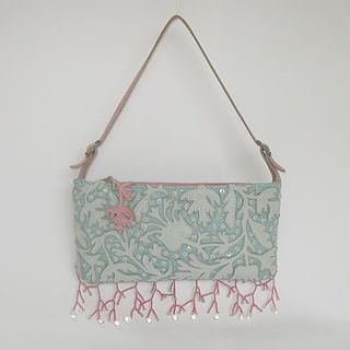 a touch of frost leather handbag by ann opstrup