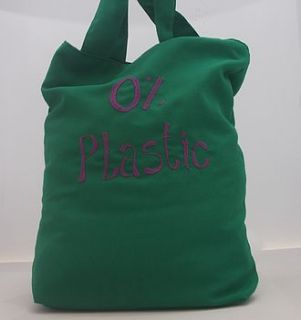 the big green bag by mi mariposa