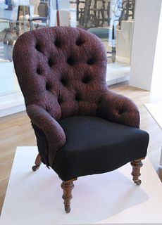 in fine feather victorian chair by the london chair collective