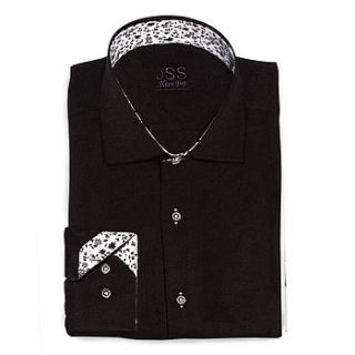 men's slim fit shirt with floral design by jenson samuel shirts