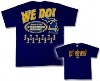 Michigan Football "Got Eleven?" Smack T Shirt Clothing