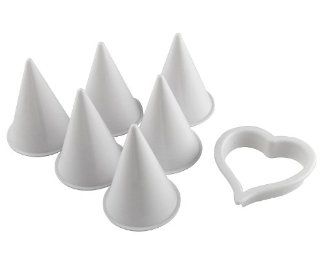 Calla Lily Former Set Kitchen Fondant Gum Pastry Cake Decorating Sugarcraft Tool Cake Testers Kitchen & Dining