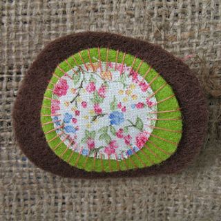 make your own fabric brooch kit by koodles