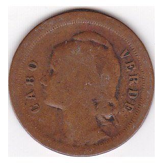 1930 Cape Verde Islands (Former Portugese Colony) 20 Centavos Coin 