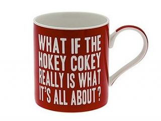 'what if the hokey cokey really…' mug by hope and willow