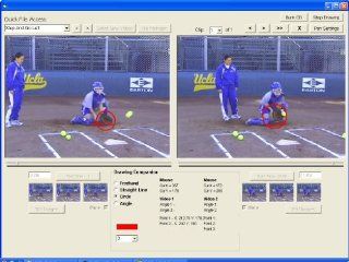 Softball Catching inMotion Softball Catching inMotion combines Quik Scout's motion analysis software with 13 video clips from the popular Coaches Choice DVD Catching Mechanics by former head UCLA and national championship coach Sue Enquist and UCLA as
