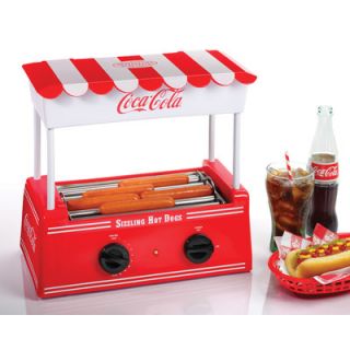 Nostalgia Electrics Coca Cola Series Hot Dog Roller