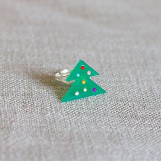 christmas tree ring by finest imaginary