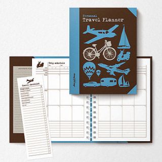 travel planner by mac and ninny paper company