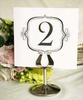 ella table numbers one to twelve by tangerine dreams creative