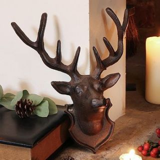 deer wall decoration with antlers by dibor