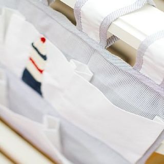 nautical cot organiser by potwells