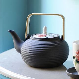 darcy porcelain teapot by alison appleton