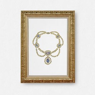 josephine's necklace limited edition print by anzu