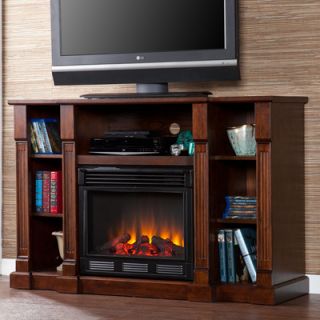 Wildon Home ® Caswell 52 TV Stand with Electric Fireplace WF_839E Finish Es