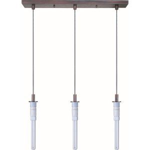 ET2 Lighting ET2 ES93003 BZ Bronze Carte 3 Light Pendant