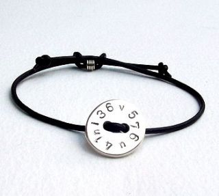 button message bracelet by claire gerrard designs
