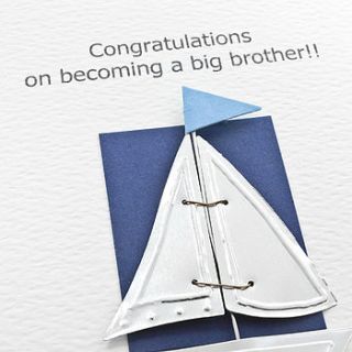 congratulations big brother card by dribblebuster