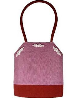handmade silk handbag by incantation home & living