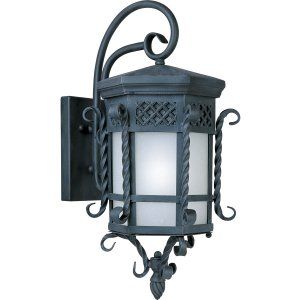 Maxim MAX 86324FSCF Country Forge Scottsdale EE 1 Light Outdoor Wall Lantern