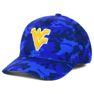 West Virginia Mountaineers Top of the World NCAA Gulf Camo One Fit Cap