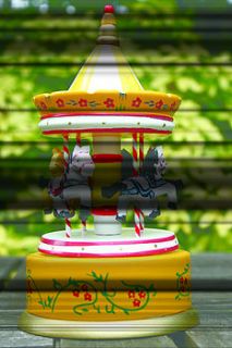 horse carousel music box by when i was a kid