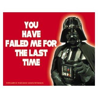 Star Wars Darth Vader You Have Failed Me for the Last Time Sticker Clothing