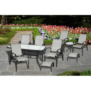 Atlantic Outdoor 10 Piece Complete Patio Set