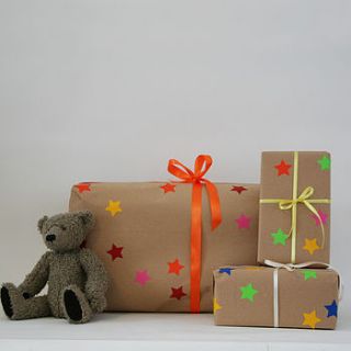 create your own gift wrap for children by minna's room