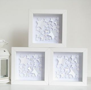 personalised mini stars framed picture by all in a square