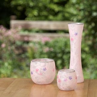 silk paper tea light holders by aroma candles