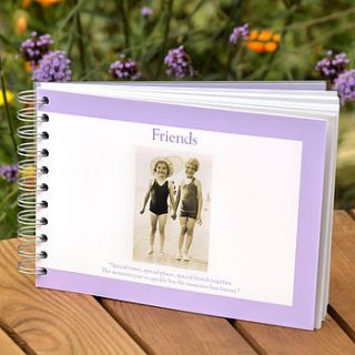 friends memory book by amanda hancocks