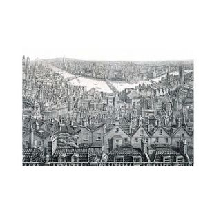 some kind of london print by adrian sykes artist
