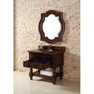 James Martin Furniture Castilian 36 Single Vanity Set with Wood Top