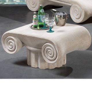 Design Toscano Hadrians Villa Roman Spa Furniture Cocktail Table