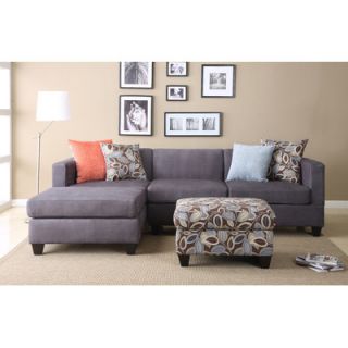 Poundex Simplistic Sectional