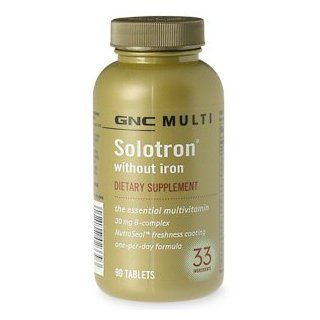 GNC Multi Solotron without Iron, Tablets 90 ea Health & Personal Care