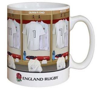 personalised rugby father's day mug by sleepyheads