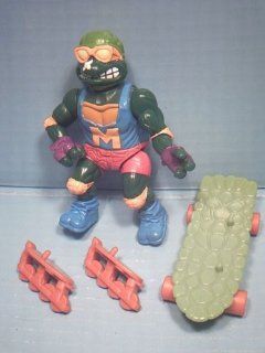 1991 Playmates Teenage Mutant Ninja Turtles " Skateboardin " Mike Toys & Games