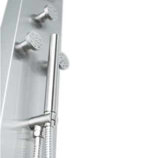 Vigo Thermostatic Shower Panel System with Round Rain Shower Head