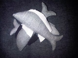 handmade cashmere fish decoration by cocoonu