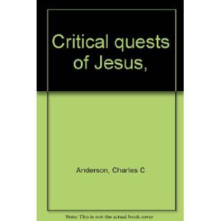 Critical quests of Jesus,  Charles C Anderson Books
