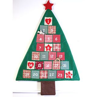 christmas tree advent calendar by the orchard