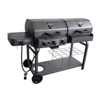 Char Griller Double Play Combo Gas and Charcoal Grill