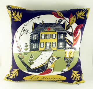 la maison  silk cushion by emily maude