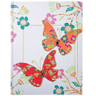 butterfly notebook journal by red berry apple